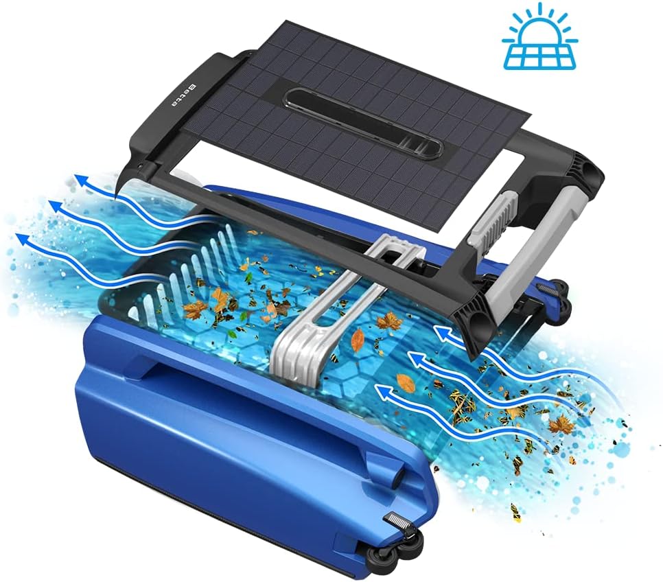 Betta SE Solar Powered Automatic Robotic Pool Surface Skimmer Cleaner